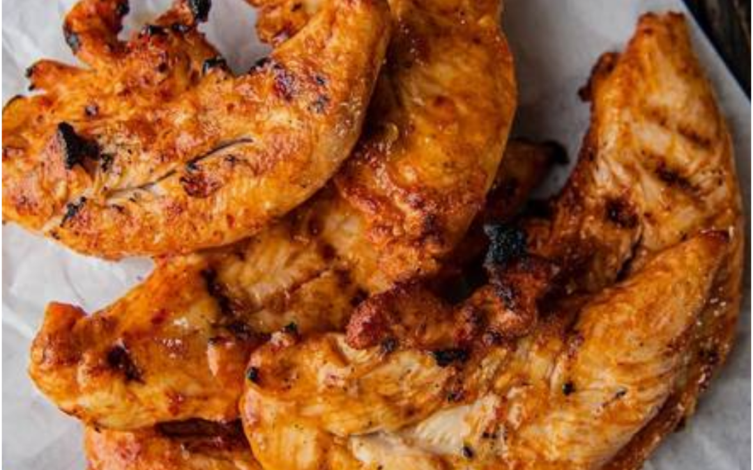 10 Grilled Chicken Strips